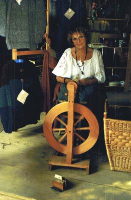 Wool, homespun-Gisela Schneider